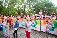 Primarul Robert Negoita a startul la distractie de „Ziua copilului” in Parcul Alexandru Ioan Cuza