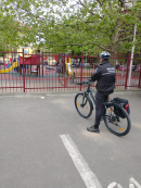 Avertisment pentru persoanele certate cu bunul-simț! Polițiștii locali pe bicicletă sunt din nou la datorie