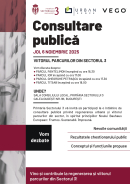 Consultare publică: Viitorul parcurilor din Sectorul 3