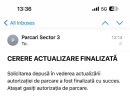 Cu noi îmbunătățiri, aplicația GIS este din nou funcțională Actualizarea autorizației de parcare, gata în cinci minute