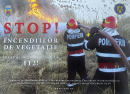 „STOP! Incendiilor de vegetație” Avertisment pentru perioada 30 aprilie-6 mai
