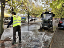 Curățenia de toamnă continuă în Sectorul 3!  Șoferii sunt rugați să mute mașinile la timp, pentru a permite intervenția echipelor de salubrizare