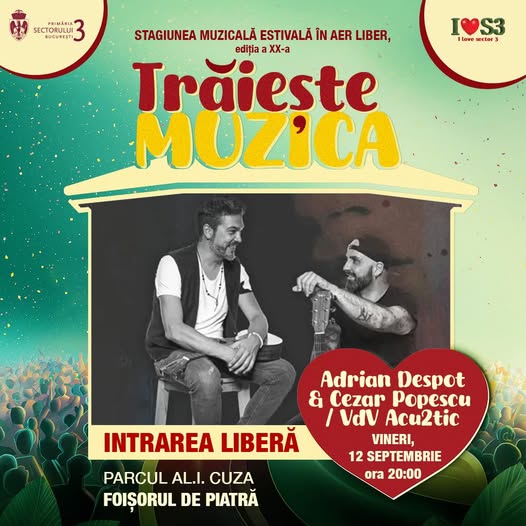 Final de „Stagiune muzicală estivală” și „Cinema în aer liber”!