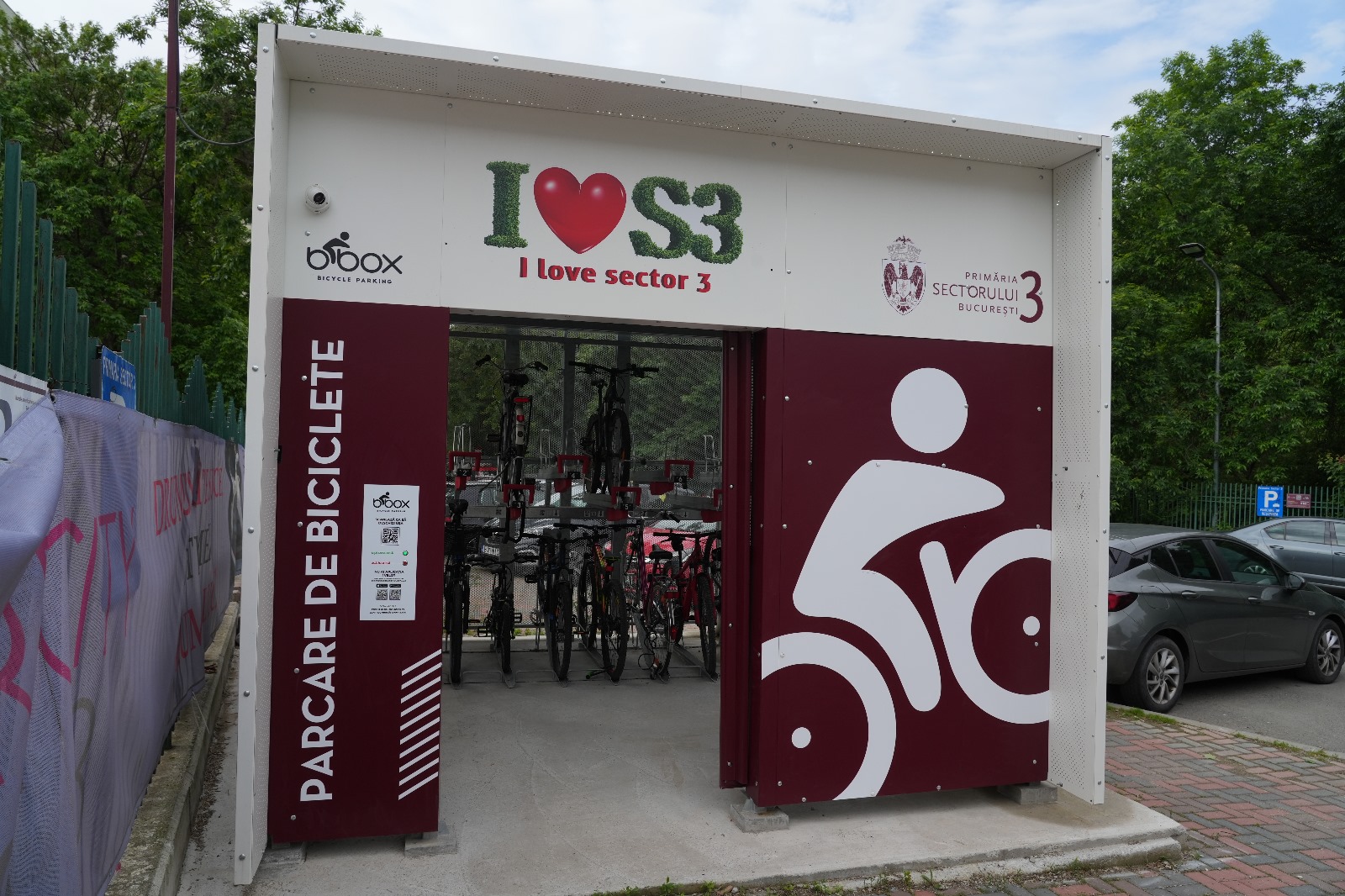 Parcări securizate pentru biciclete, în Sectorul 3! 