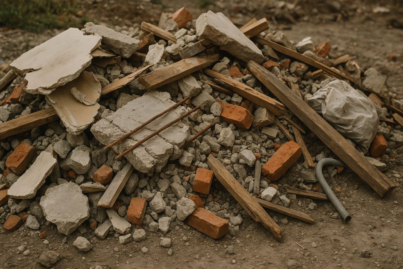 Vă reamintim! Colectarea deșeurilor provenite din construcții se realizează doar în baza unui contract de prestări servicii