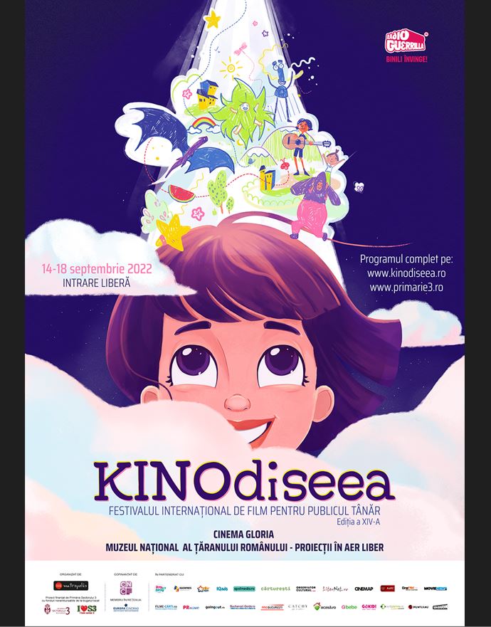 Festivalul Internațional de film KINOdiseea, ediția a XIV-a, aduce la București filme pentru publicul tânăr premiate la festivaluri internaționale