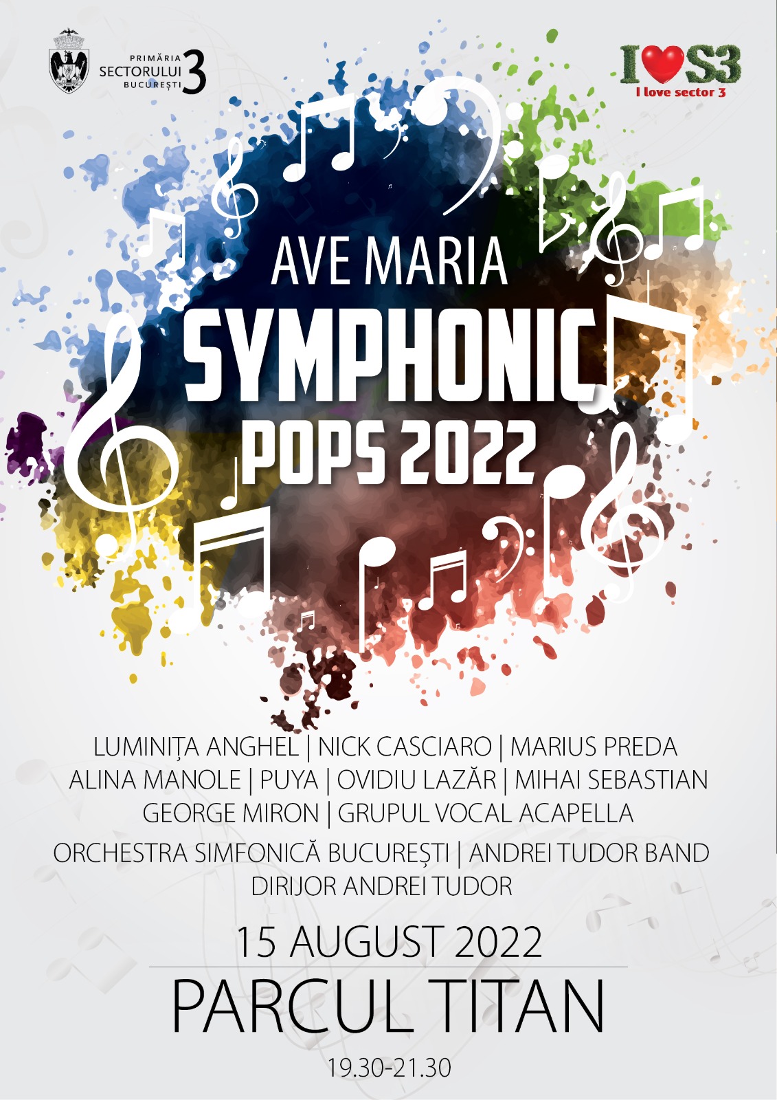 Ave Maria Symphonic Pops: spectacol inedit în parcul Titan