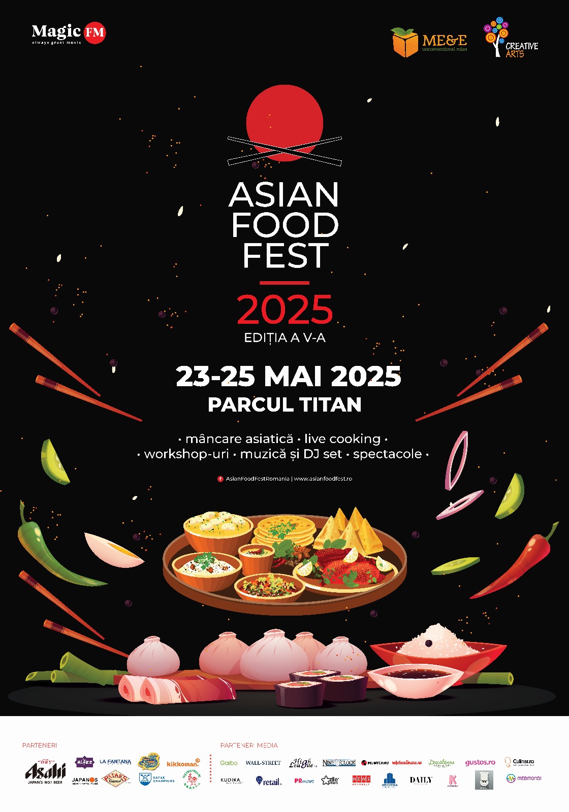 Asian Food Festival revine în Parcul Titan