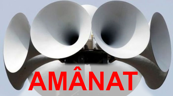 Anunț important pentru cetățeni: Amânarea exercițiului „Miercurea Sirenelor”