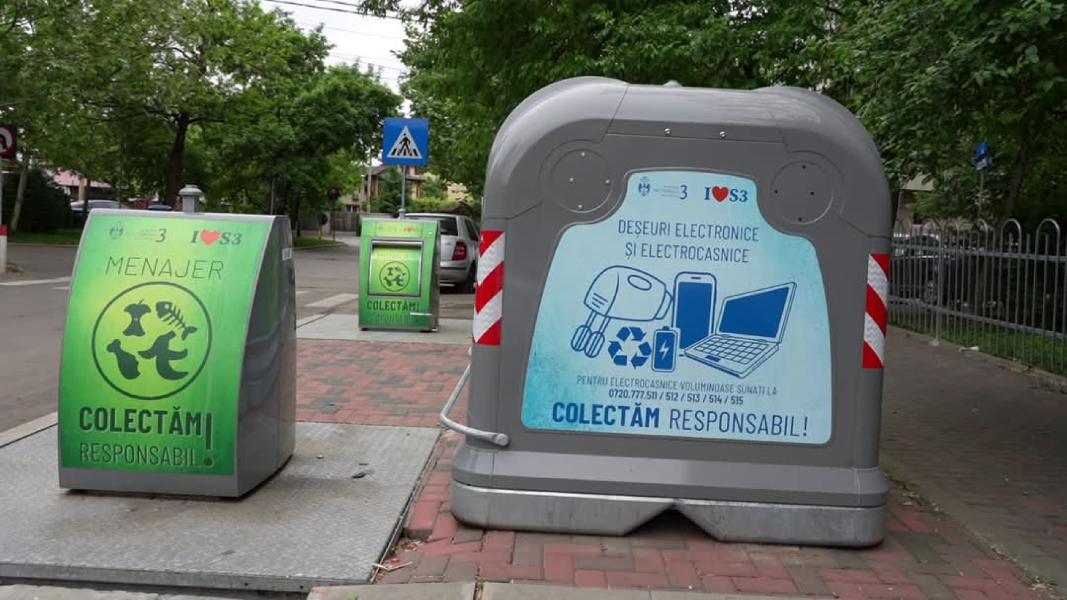 Suntem responsabili și menținem curățenia pe domeniul public! Colectăm selectiv deșeurile!