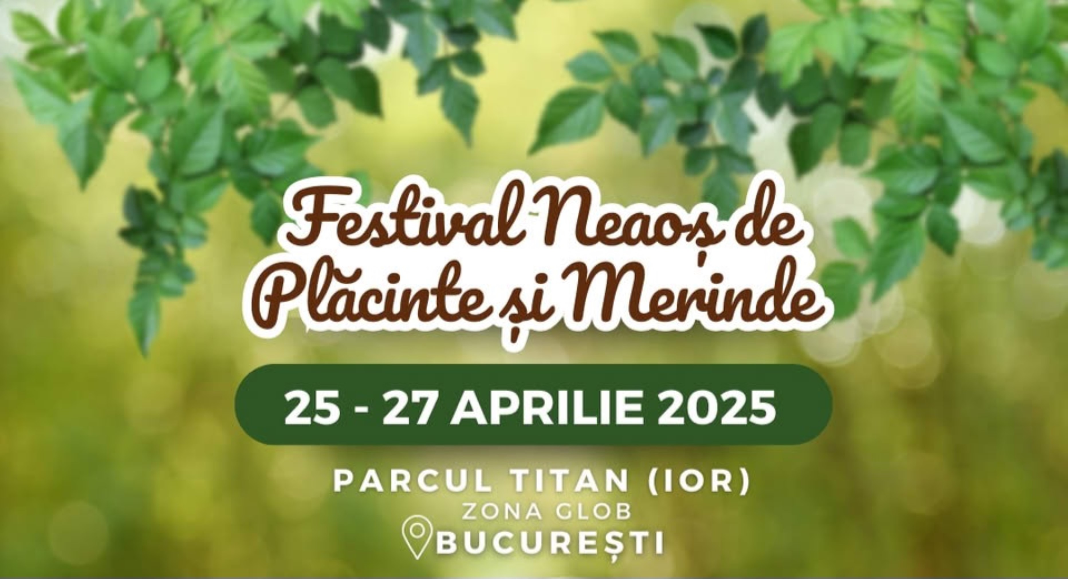 Festivalul Neaoș de Plăcinte și Merinde, în parcul Titan din Sectorul 3