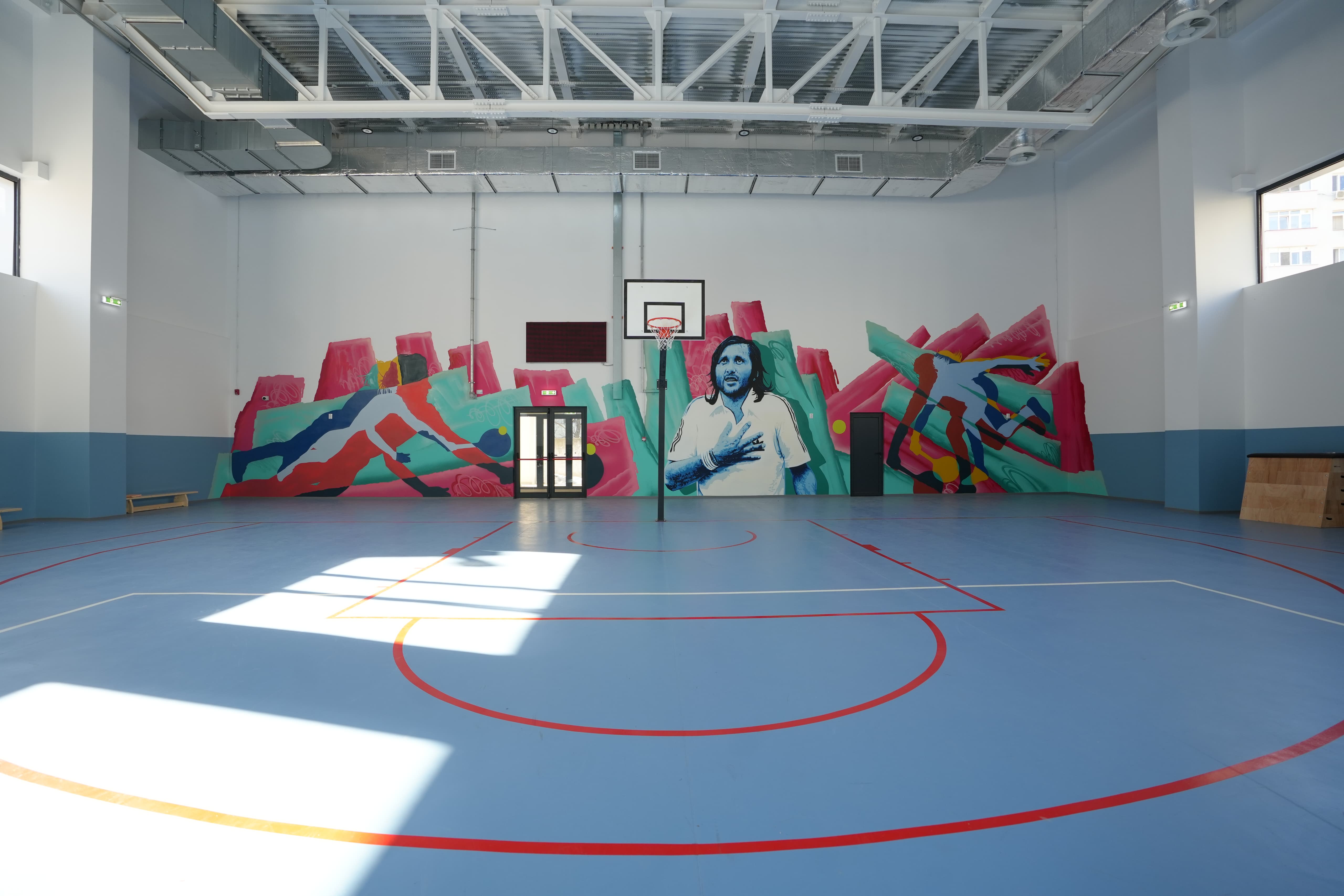 Complexul sportiv de la Școala gimnazială nr. 112, funcțional