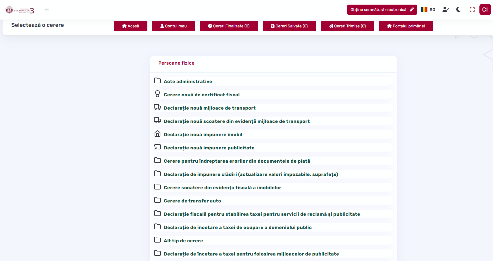 Se lansează portalul online dedicat depunerii și obținerii actelor aferente Direcției Generale de Impozite și Taxe Locale Sector 3. Primăria Sectorului 3 oferă gratuit semnătura electronică necesară
