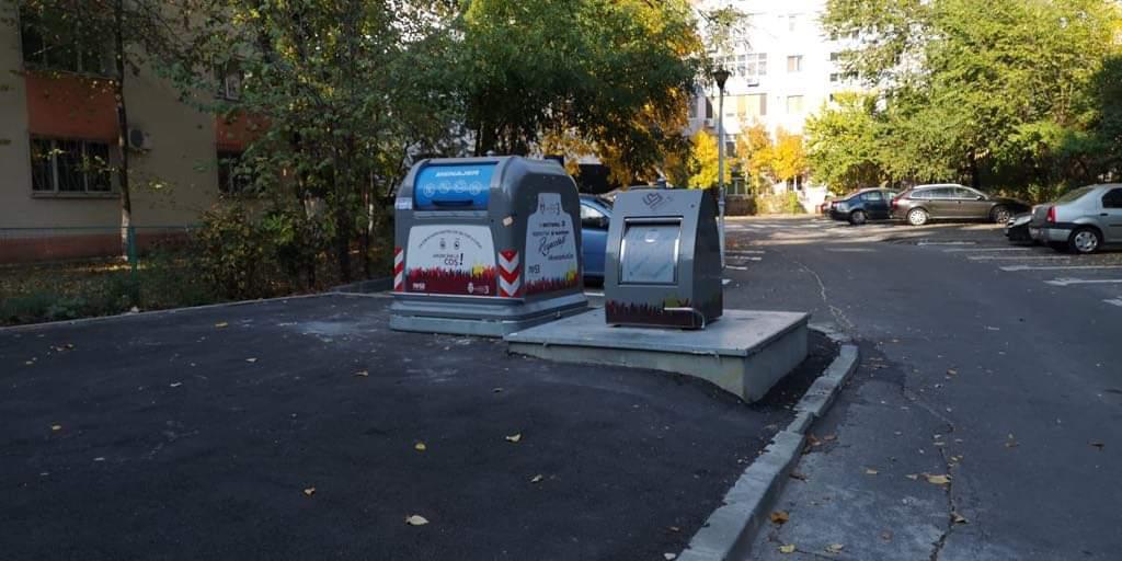 Direcția Generală de Salubritate Sector 3 pune la dispoziție containere pentru  colectarea deșeurilor municipale amestecate  sau reciclabile